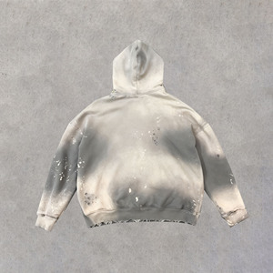 Custom logo <strong>Clothing</strong> <strong>Manufacturers</strong> Distressed Streetwear Heavyweight Oversized Blank Mens Acid Washed Hoodie - Product Image 2