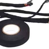 Ruban adhésif ignifuge en gros, ruban isolant en tissu, résistant aux hautes températures et à l'usure, pour usage automobile