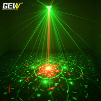 Système d'éclairage de scène DJ GEVV, effet papillon à trois couches, lumière laser LED pour salle de karaoké et de fête