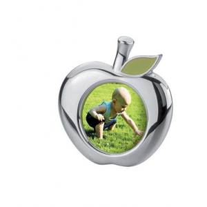 Apple-Shaped <b>Resin</b> Photo Frame 45 mm Diamter - Product Image 1