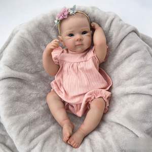 Muñecas Reborn 3D de 19 Pulgadas (48 cm) de Altura, Simulación de Color Realista, <span class=keywords><strong>Muñeca</strong></span> de Vinilo <span class=keywords><strong>que</strong></span> <span class=keywords><strong>Llora</strong></span>, Juguetes para Niños de 4 a 6 Años, Caja de Color - Product Image 3