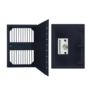 Charnière gauche personnalisée Inswing portes anti-effraction ignifugées en <span class=keywords><strong>acier</strong></span> inoxydable coffre-fort en métal porte de coffre-fort de banque avec cercle - Product Image 2