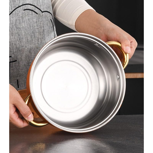 Factory Price Nonstick Frying <b>Pan</b> Skillet Kitchen Cooking 304 Milk Pot Stainless Steel Non Stick Cookware Pots and <b>Pans</b> - Product Image 6