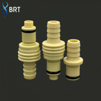 Kit de raccords rapides en plastique BRT pour équipement de soutien au sol en aéronautique, compatible avec les fluides hydrauliques