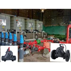 Válvula solenoide Zanchen de 75 mm para tuberías, CA 220 V, control de flujo de agua, riego inteligente para invernadero - Product Image 2