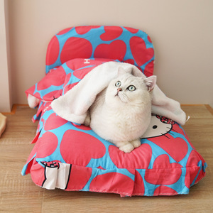 <span class=keywords><strong>Cama</strong></span> extraíble y lavable para perros y gatos, <span class=keywords><strong>nido</strong></span> de lujo para mascotas, gran oferta - Product Image 4