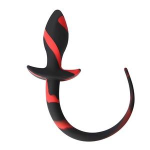 متعة الحياة الجنسية للذكور الاستمناء مع سدادة شرجية على شكل ذيل جرو جهاز تحكم عن بعد سدادة شرجية - Product Image 4