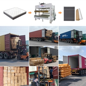 Thoải Mái Giường Đơn Nữ Hoàng Vua Kích Thước OEM & ODM Polyester Lai Nệm Đan Vải Đen Vuông Nệm - Product Image 4