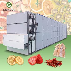 เครื่องอบแห้งแบบสายพานลำเลียงสำหรับพริกแดงสีแดงของศรีลังกา ถ่านอัดแท่ง พริกไทย ชิปสีดำ กล้วย มันสำปะหลัง - Product Image 1