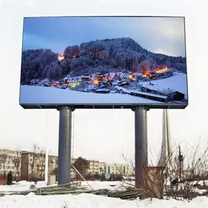 Двухсторонняя Светодиодная панель P3 P5 P4 P6 P8 P10, цифровой рекламный экран