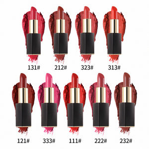 <span class=keywords><strong>Rouge</strong></span> à lèvres personnalisé, marque privée OEM, 9 couleurs, mat, imperméable, nude, mat - Product Image 5