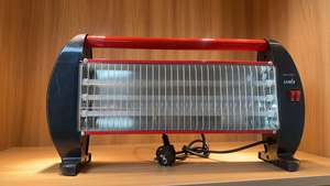 Stufa al Quarzo QH-90F 1200W Approvata CE, Portatile a Basso Consumo per Dormitori Studenteschi e Case in Affitto - Product Image 2