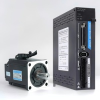 Motor Servo de Alto Rendimiento 220V 3000-5000RPM IP67, Motores Servo AC de 100W-2.6KW, Kit de Controladores de Motor Servo AC para Automatización Robótica