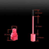 Bouchon à vis en plastique cosmétique pour pinceau eye-liner de 7mm