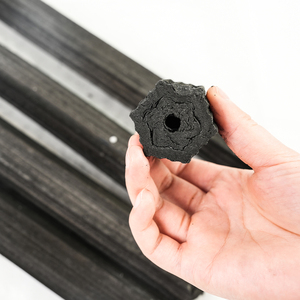 工場直販 無煙六角形炭 竹製無煙おがくずバーベキュー ポータブル炭 - Product Image 1