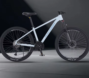 จักรยานเสือภูเขาสำหรับผู้ใหญ่ วัยรุ่น ชาย หญิง ระบบเบรกดิสก์ แบบไร้รอยต่อ 30 สปีด สำหรับขี่ทางไกล โช้คอัพหน้า - Product Image 3