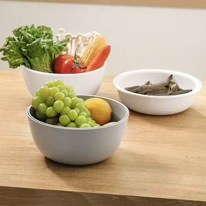 Nouvel Arrivage Panier de Drainage Multifonctionnel Double Couche peu profond pour Légumes, Fruits et Riz de Cuisine - Product Image 1