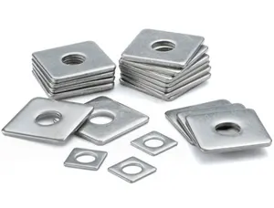 Factory Direct Supply Square Washer Stainless Carbon Steel Zinc Plated China Factory