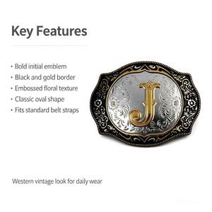 Hebilla de Cinturón Vaquero Occidental Vintage Personalizada de 28-40mm, de Aleación de Zinc, Herraje Decorativo para Hombres, Accesorios para Cinturones de Cuero y Vaqueros - Product Image 4
