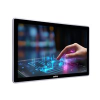 Sistema de Pantalla Táctil Impermeable de 18.5 Pulgadas para Cocina KDS, Personalizado OEM, Monitor de Pedidos para Cocina Comercial de Alta Definición