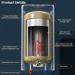 Accueil 10 15 20 30 50 80 <span class=keywords><strong>100</strong></span> <span class=keywords><strong>litres</strong></span> réservoir <span class=keywords><strong>vertical</strong></span> de stockage électrique chaud salle de bain douche <span class=keywords><strong>chauffe</strong></span>-<span class=keywords><strong>eau</strong></span> avec bouton - Product Image 3