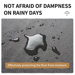 Elastic King – paillasson rectangulaire antidérapant avec imprimé chat, paillasson d'accueil intérieur et extérieur, paillasson d'entrée en fibre de Polyester - Product Image 4