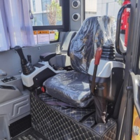 Mini-excavatrice compacte de 2 tonnes, mini-pelleuse de 3,5 tonnes, moteur diesel Kubota, normes CE EPA, pour usage agricole, fournie par l'usine