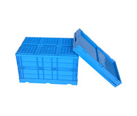 Caisse de transport industrielle pliable et empilable en PP recyclable pour la logistique
