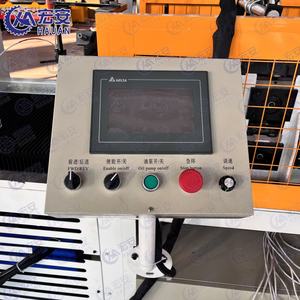 Machine de soudage et de formage de tuyaux en acier entièrement automatique à haute efficacité pour bâtiments préfabriqués avec moteur, pompe et roulement - Product Image 5