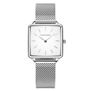 นาฬิกาสุภาพสตรีสไตล์เรโทรหรูหราน้ำหนักเบา HM-1241 Hannah Martin 2025 - Product Image 1