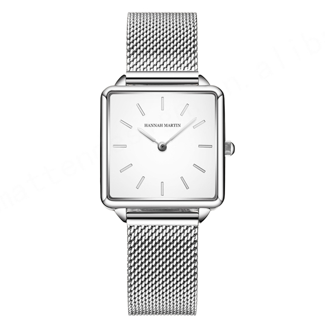 Hot Sale Hannah Martin HM-1241 New Movement Light Luxury Retro Release Waterproof Women's Watch Business Small square Watch 2025