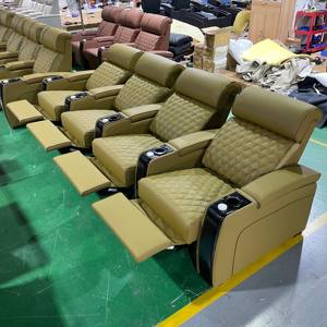 Sillón Reclinable Moderno de Lujo con Portavasos para el Hogar, Sótano, Sala de Estar, Uso en Villas y Centros Comerciales - Product Image 6