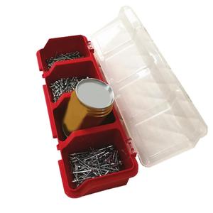 2 pezzi Organizer a vite contenitori di stoccaggio per attrezzi da Garage contenitori per dadi chiodi bulloni - Product Image 3