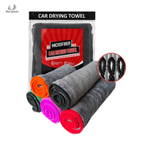 Chiffons de nettoyage microfibres SGS à usage unique, colorés, pour lavage de voiture, serviettes de voiture personnalisées, serviettes de séchage