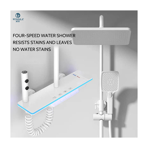 Moderno Versatile in acciaio inox manico singolo soffione doccia nuove innovazioni pausa massaggio Spray buon prezzo docce - Product Image 6