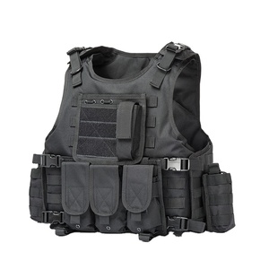 Bolsa de chaleco táctico multifuncional personalizada, Material Oxford impermeable, cierre de cremallera para exteriores, entrenamiento Cs, Camping - Product Image 5
