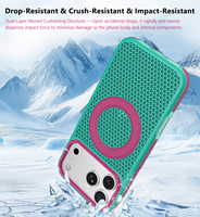 Coque de téléphone magnétique personnalisée pour iPhone 18 Pro, dissipation thermique, résistante aux chutes, en TPU TPE