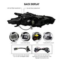 Kit de Phares LED Améliorés avec Feux de Jour DRL, Feux de Signalisation, Lentille de Projecteur, Plug-and-Play, 4000 Lumens, 4000K, Compatible