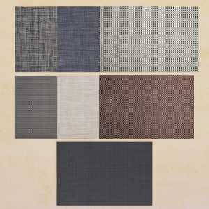 Napperon western lavable facile à sécher napperon sens premium tapis de table écologique tapis isolant jacquard en PVC vente en gros - Product Image 6