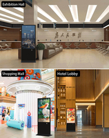 Máquina de Publicidad Android de 32 Pulgadas para Interiores, Pantalla Digital de Señalización, Reproductor de Carteles con Pantalla Táctil LCD para Centros Comerciales