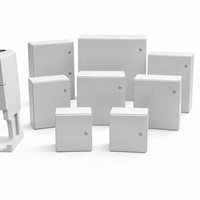 Armoire de contrôle industrielle en acier laminé à froid avec double ventilateur de refroidissement pour distribution électrique