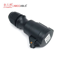 Prise d'alimentation industrielle 16A 250V IP44 à 3 broches IEC60309-2, connecteur mâle pour éclairage de scène et équipement audio