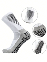 3 pièces/ensemble ODM/OEM conception d'arc anti-collision absorption des chocs manchons de jambe de mollet protège-tibias chaussettes de football à compression de mollet