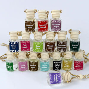 Échantillon gratuit 8ML 10ML verre désodorisant diffuseur suspendu diffuseur voiture parfum bouteille en verre - Product Image 3