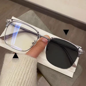 フォトクロミックメガネ2025男性新デザイン光学フレームアンチブルーライトメガネコンピュータメガネユニセックス - Product Image 3