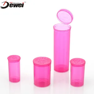 Colorful Pop Top Vials 6 /13/19/30/60 Dram Prescription Containers Pill Bottle Tubes Vials