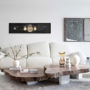 Vitrine murale en <span class=keywords><strong>bois</strong></span> verrouillable avec intérieur foncé pour la présentation de modèles de collection et de souvenirs - Product Image 4