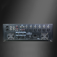 Console de mixage audio DJ amplifiée 8 canaux UR-802FX avec Bluetooth, USB, 16 effets DSP, montage en rack pour scène, mariage, karaoké, sonorisation en direct