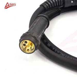 Khí làm mát bằng <span class=keywords><strong>CO2</strong></span> Hàn ngọn đuốc <span class=keywords><strong>36kd</strong></span> với màu đen xử lý vỏ tùy chỉnh chiều dài cáp 3m ngọn đuốc cho Châu Âu loại - Product Image 4