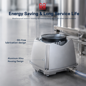 SUNSUN CAP Bomba de Aire para Exteriores de Gran Volumen, Resistente a la Intemperie, Sistema de Aireación para Estanques de Koi Decorativos, Ecológico, Duradero y de Ahorro de Energía - Product Image 5